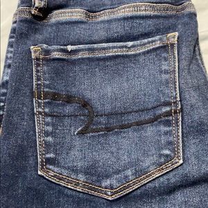 american eagle jeggings (rips in the knees)